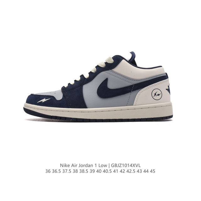 公司级 耐克 乔丹air Jordan 1 Low Aj1 乔1 乔丹1代aj1 低帮复古文化休闲运动篮球鞋。从1985 年面世的元年款汲取设计灵感，采用简洁大