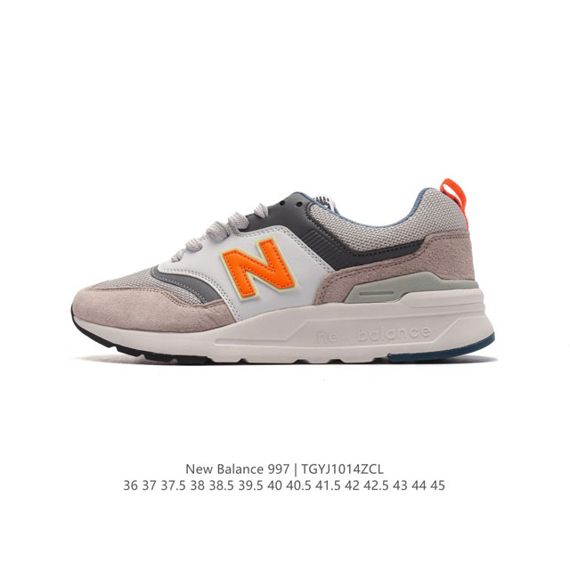 新百伦 New Balance Nb官方男女鞋997系列 时尚舒适休闲运动鞋男女款休闲复古鞋，拼接鞋面，具有良好的强度，弹性特点。舒适耐磨，与织物拼接，全面提升