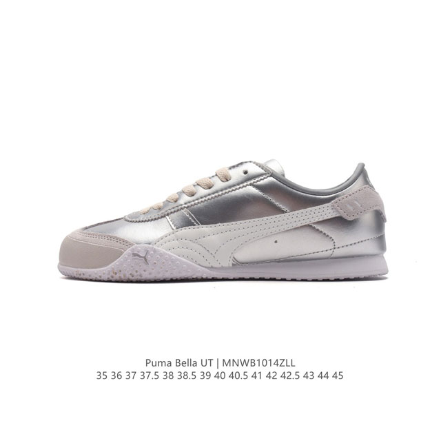 彪马 Puma Bella Ut 时尚百搭 舒适 防滑 低帮 生活休闲鞋 薄底鞋。继将 Speedcat Og 带回后，Puma 再以档案室的经典鞋型 Bell