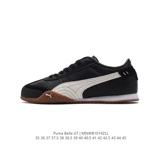 彪马 Puma Bella Ut 时尚百搭 舒适 防滑 低帮 生活休闲鞋 薄底鞋。继将 Speedcat Og 带回后，Puma 再以档案室的经典鞋型 Bell