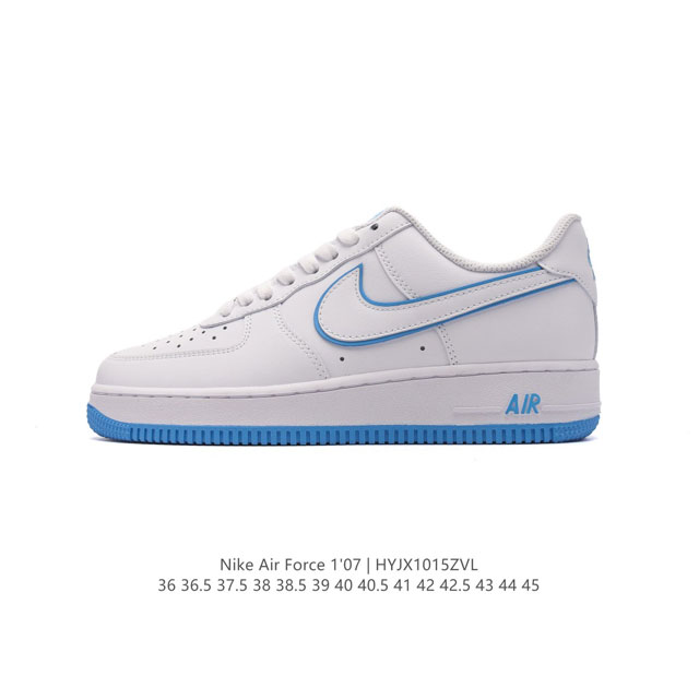 公司级 Af1耐克 Nike Air Force 1 ‘07 Low 空军一号 厚底增高百搭运动板鞋 原楦头原纸板 打造纯正空军版型，专注外贸渠道 全掌内置蜂窝