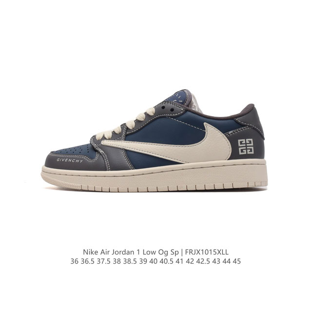 公司级 真标 耐克 Nike Air Jordan 1 Low Og Sp Military Blue Aj1乔1 倒钩 低帮篮球鞋 Aj1 乔丹1代 Aj1