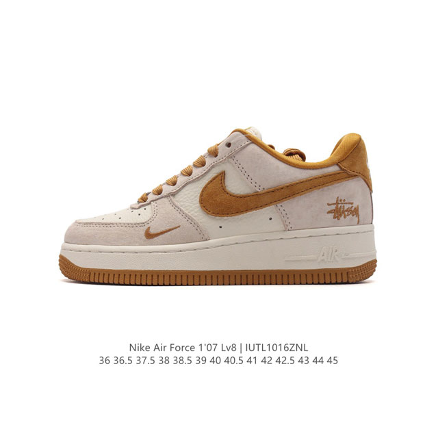 公司级 Af1耐克 Nike Air Force 1 ‘07 Low 空军一号 厚底增高百搭运动板鞋 原楦头原纸板 打造纯正空军版型，专注外贸渠道 全掌内置蜂窝