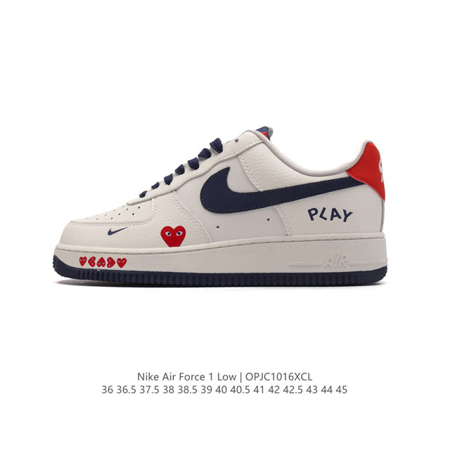 公司级 Af1耐克 Nike Air Force 1 ‘07 Low 空军一号 厚底增高百搭运动板鞋 原楦头原纸板 打造纯正空军版型，专注外贸渠道 全掌内置蜂窝