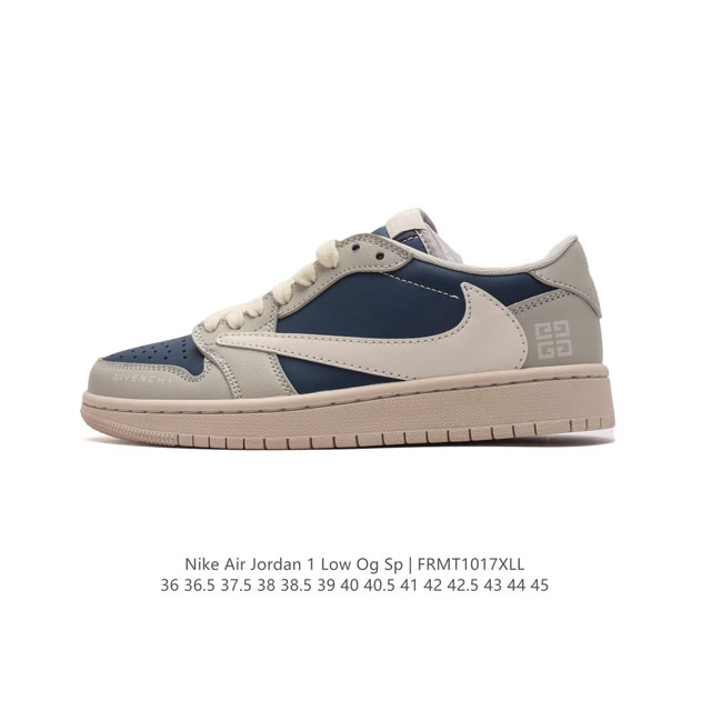 公司级 真标 耐克 Nike Air Jordan 1 Low OG SP Military Blue AJ1乔1 倒勾低帮篮球鞋 AJ1 乔丹1代 aj1 乔