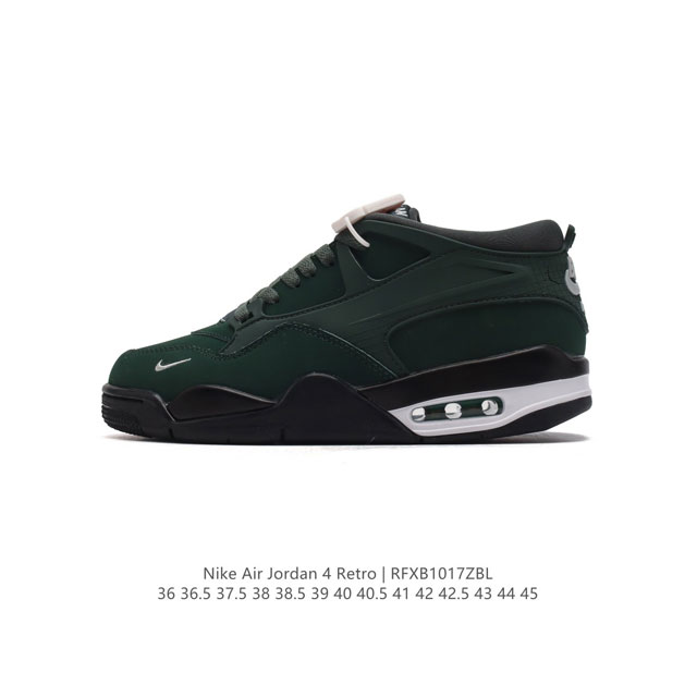 公司级 耐克 Nike Air Jordan 4 Retro OG 低帮 迈克尔 乔丹AJ4代乔4 复古休闲运动文化篮球鞋。秉承轻量化的速度型篮球鞋设计思想完成