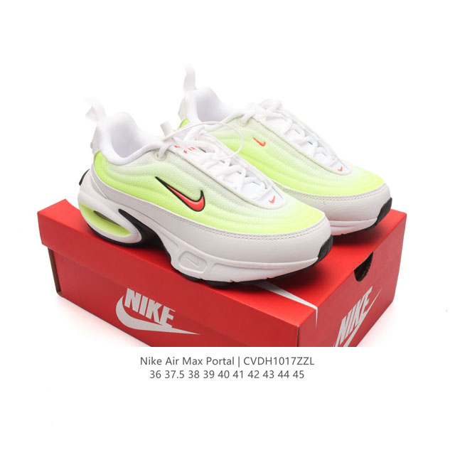 新款 耐克 NIKE AIR MAX PORTAL 休闲厚底增高气垫老爹运动鞋 2024新款鞋型 Nike Air Max Portal 跟高5公分左右 是NI