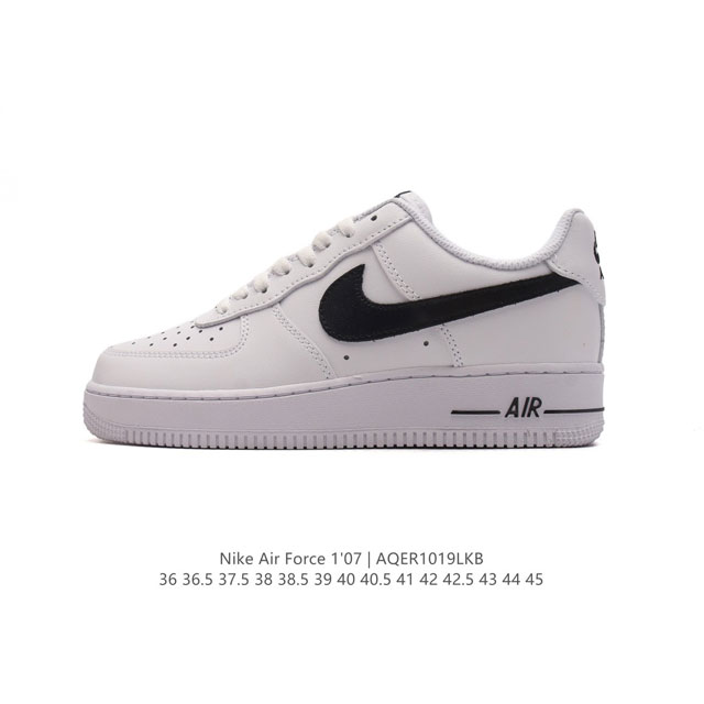 耐克 Nike Air Force 1 '07 空军一号 AF1 af1 男女子运动鞋复古篮球鞋，巧妙结合复古美学和新潮魅力，旨在致敬 40 年来风靡世界的元年