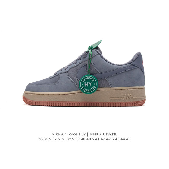 公司级 附赠送logo清洁刷 AF1耐克 Nike Air Force 1 ‘07 Low 空军一号 厚底增高百搭休闲运动板鞋 原楦头原纸板 打造纯正空军版型，