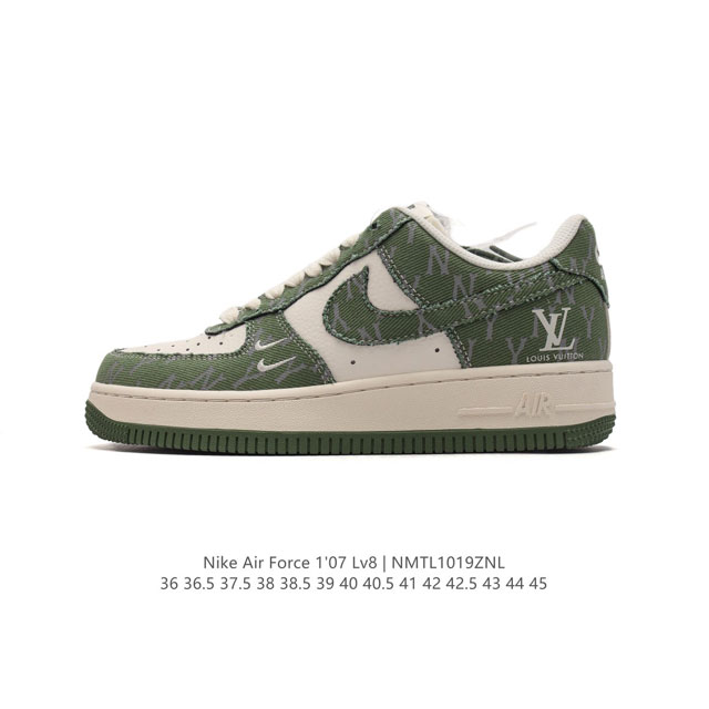 公司级 新款 AF1耐克 Nike Air Force 1 ‘07 Low 空军一号 气垫厚底增高百搭运动板鞋 原楦头原纸板 小白鞋 打造纯正空军版型，专注外贸