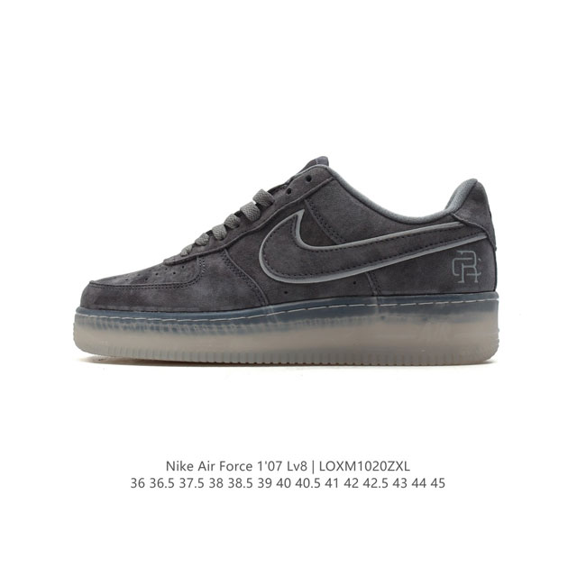 耐克 Nike Air Force 1 '07 Low 空军一号含气垫 小白鞋 低帮百搭厚底增高休闲运动板鞋。柔软、弹性十足的缓震性能和出色的中底设计，横跨复古