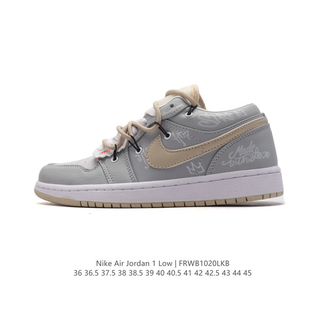 特价 耐克 乔丹Air Jordan 1 Low AJ1 乔1 乔丹1代aj1 解构绑带 双鞋带 低帮复古文化休闲运动篮球鞋。从19 年面世的元年款汲取设计灵感