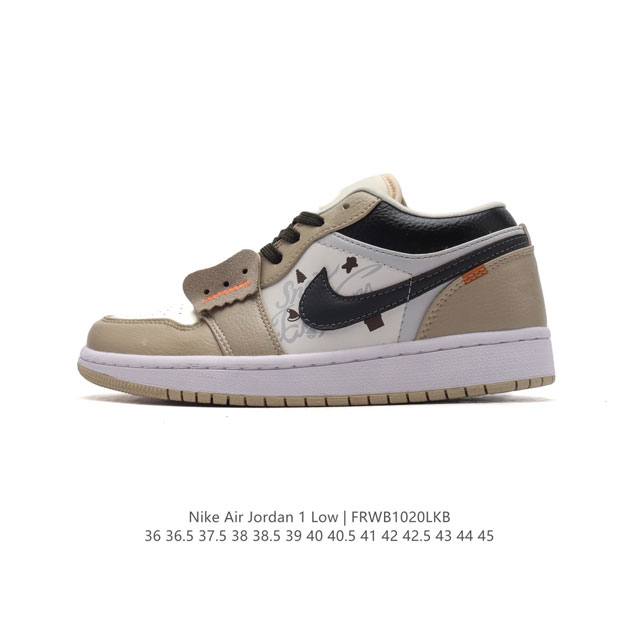 特价 耐克 乔丹Air Jordan 1 Low AJ1 乔1 乔丹1代aj1 解构绑带 双鞋带 低帮复古文化休闲运动篮球鞋。从19 年面世的元年款汲取设计灵感