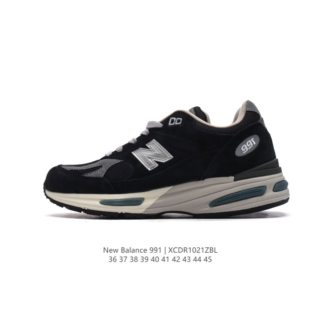 公司级 New Balance新百伦NB Made in USA M991系列美产血统经典复古休闲运动百搭老爹跑步鞋 采用台产猪巴革及透气网眼材质。升级正确原装