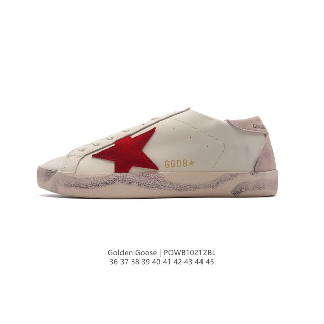 公司级 Golden Goose Deluxe Brand SStar来自意大利GGDB脏出天际的小脏鞋 潮复古板鞋，宋仲基欧巴各种剧照上脚~日常上脚~纯正的意