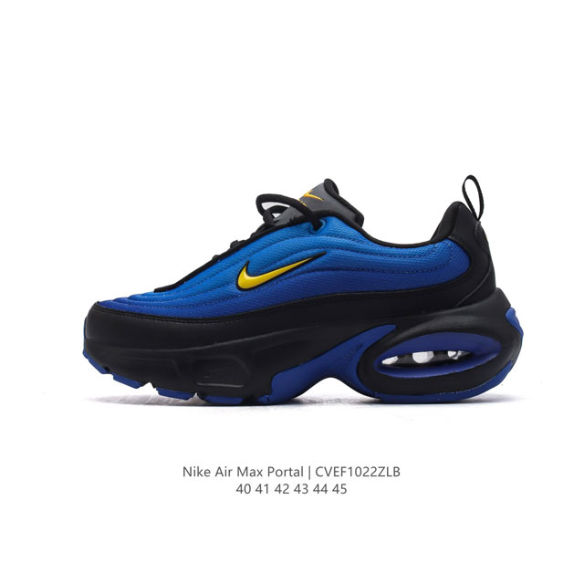 新款 耐克 NIKE AIR MAX PORTAL 休闲厚底增高气垫老爹运动鞋 2024新款鞋型 Nike Air Max Portal 跟高5公分左右 是NI