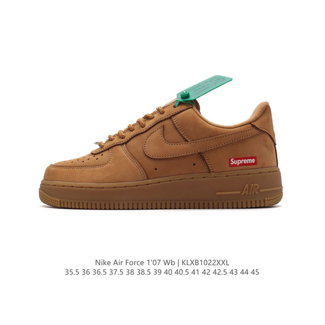 公司级 附赠送logo清洁刷 AF1耐克 Nike Air Force 1 ‘07 Low 空军一号厚底增高百搭休闲运动板鞋 原楦头原纸板 打造纯正空军版型，专