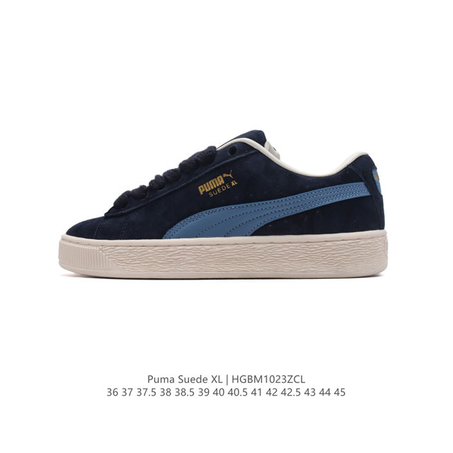 彪马PUMA SUEDE XL 低帮复古轻便透气防滑减震休闲鞋 小白鞋 厚底增高运动板鞋 类型：男女鞋 尺码: 36-45含半码 货号：395205-33 编码