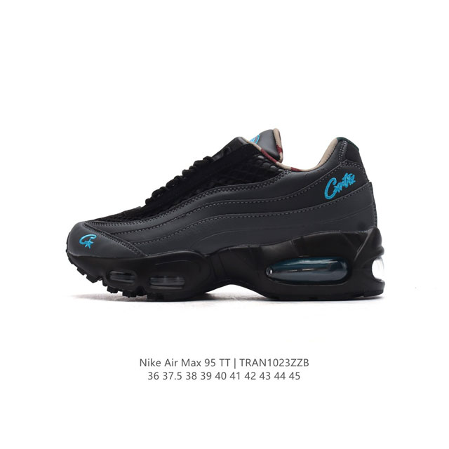 NIKE 耐克 Air Max 95 潮流百搭 气垫缓震慢跑鞋 休闲防滑运动鞋！Nike耐克跑步鞋经典透气舒适运动鞋休闲鞋。为了迎接今年的世界地球日，Nike