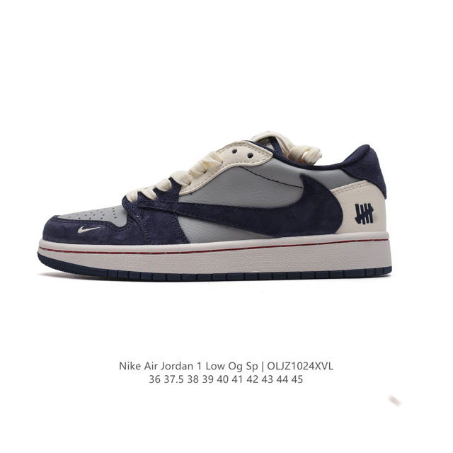 公司级 真标 耐克 Nike Air Jordan 1 Low OG SP Military Blue AJ1乔1 倒勾低帮篮球鞋 AJ1 乔丹1代 aj1 乔