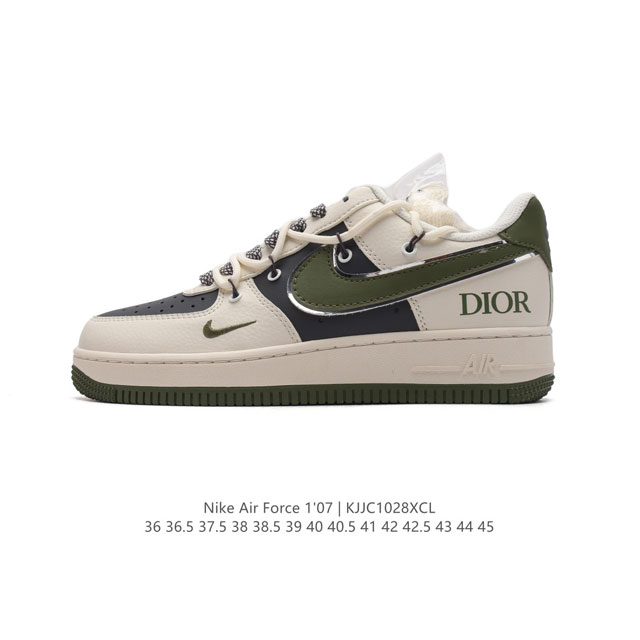 公司级 新款 AF1耐克 Nike Air Force 1 ‘07 Low 空军一号 气垫厚底增高百搭运动板鞋 原楦头原纸板 小白鞋 打造纯正空军版型，专注外贸