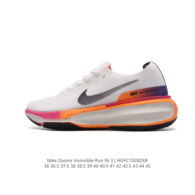 耐克 Nike ZOOMX INVINCIBLE RUN FK 3 机能风格运动鞋 厚底增高老爹鞋。最新一代的invincible 第三代来了！首先鞋面采用的是