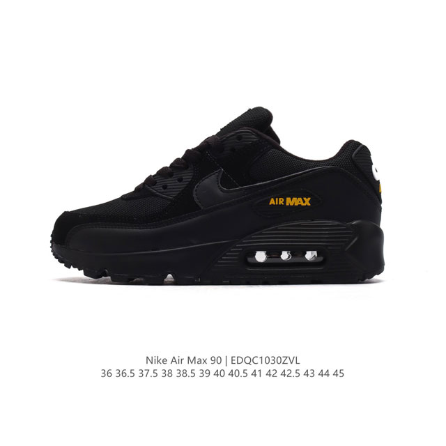 公司级 NIKE耐克运动鞋 Air max 90 健身运动跑鞋休闲鞋 复古风十足！Air Max 90 作为 Nike 旗下最经典的鞋型之一，凭借着百搭的造型，