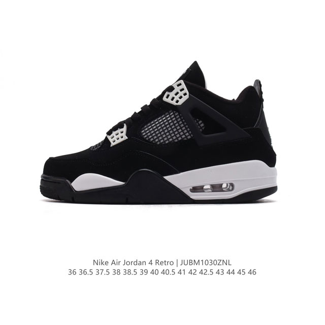 公司级 耐克 新款 Nike Air Jordan 4 Retro OG 中帮 迈克尔 乔丹AJ4代乔4 复古休闲运动文化篮球鞋。秉承轻量化的速度型篮球鞋设计思