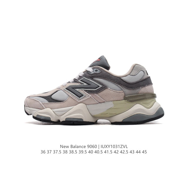 公司级 NB 新百伦 New Balance NB9060小象蹄男女款9060舒适百搭老爹鞋。全新 9060 款式将经典风格与现代设计融合到日常多功能性中。 9