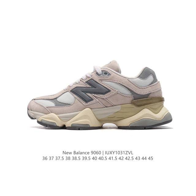 公司级 NB 新百伦 New Balance NB9060小象蹄男女款9060舒适百搭老爹鞋。全新 9060 款式将经典风格与现代设计融合到日常多功能性中。 9