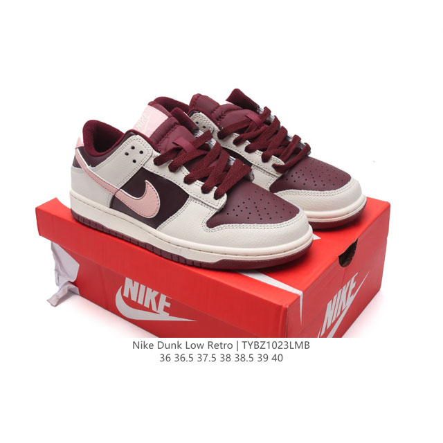 耐克 Nike Sb Dunk Low Pro 女款运动鞋复古板鞋，尽情迈步，彰显个性风采。采用柔软皮革鞋面，经久耐穿，塑就如元年款 Dunk 般的复古质感。鞋