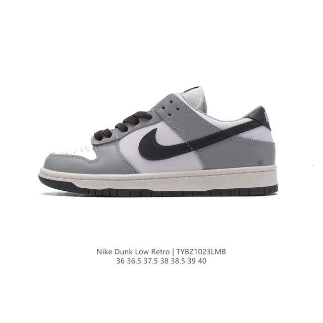 耐克 Nike Sb Dunk Low Pro 女款运动鞋复古板鞋，尽情迈步，彰显个性风采。采用柔软皮革鞋面，经久耐穿，塑就如元年款 Dunk 般的复古质感。鞋