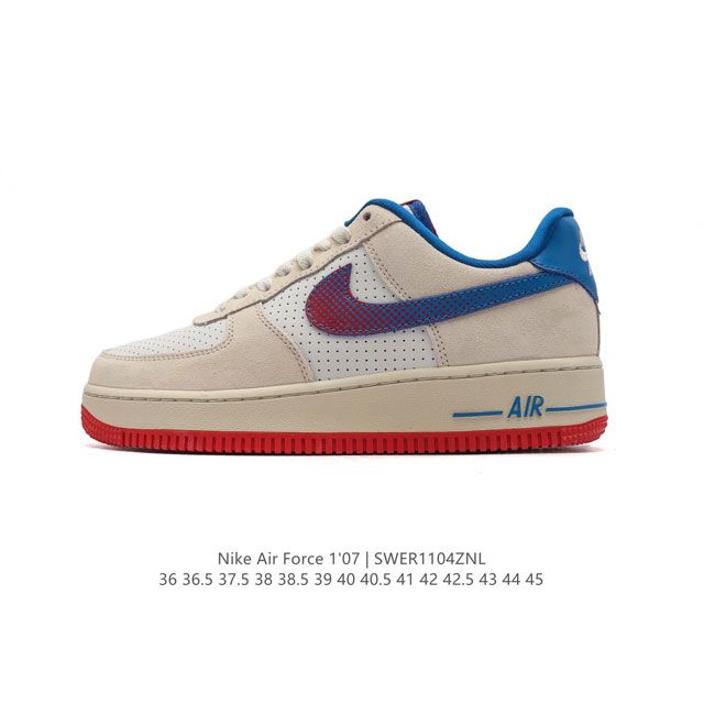 公司级 新款 AF1耐克 Nike Air Force 1 ‘07 Low 空军一号 气垫厚底增高百搭运动板鞋 原楦头原纸板 打造纯正空军版型，专注外贸渠道 全