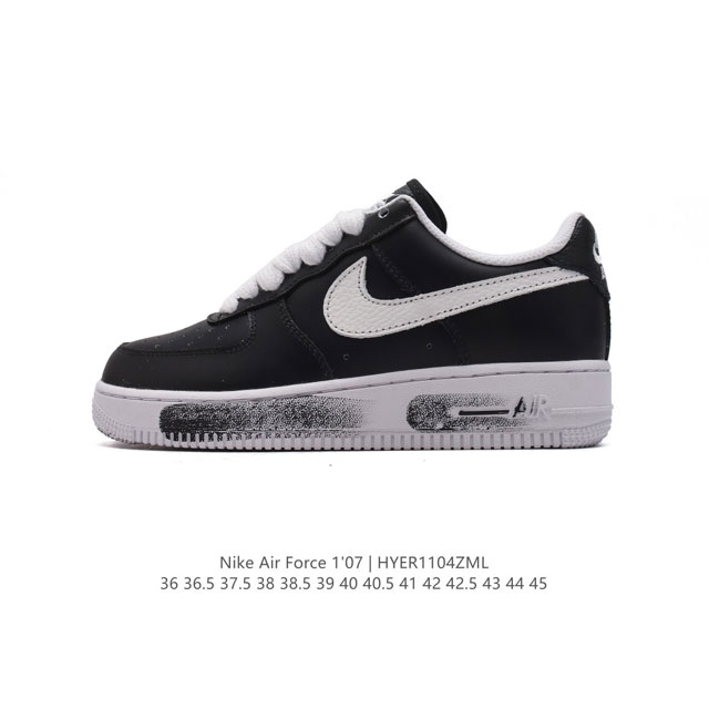 公司级 新款 AF1耐克 Nike Air Force 1 ‘07 Low 空军一号 气垫厚底增高百搭运动板鞋 原楦头原纸板 打造纯正空军版型，专注外贸渠道 全