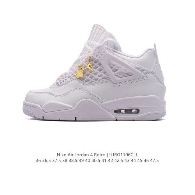 公司级 耐克 新款 Nike Air Jordan 4 Retro OG 中帮 迈克尔 乔丹AJ4代乔4 复古休闲运动文化篮球鞋。秉承轻量化的速度型篮球鞋设计思