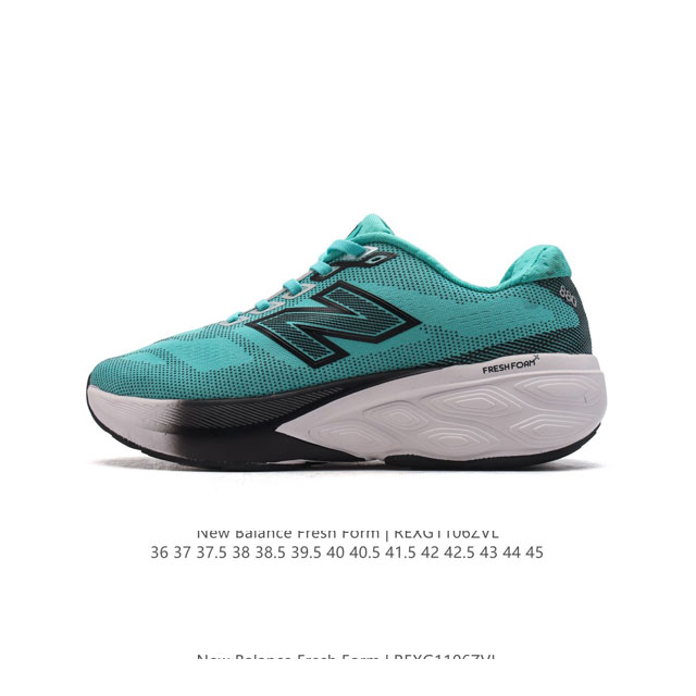 公司级 新百伦 [New Balance] Fresh Form 男女士运动鞋 厚底增高跑鞋。这款跑鞋不仅有着以大数据为基础的FRESH FOAM虎蜂大底，还有