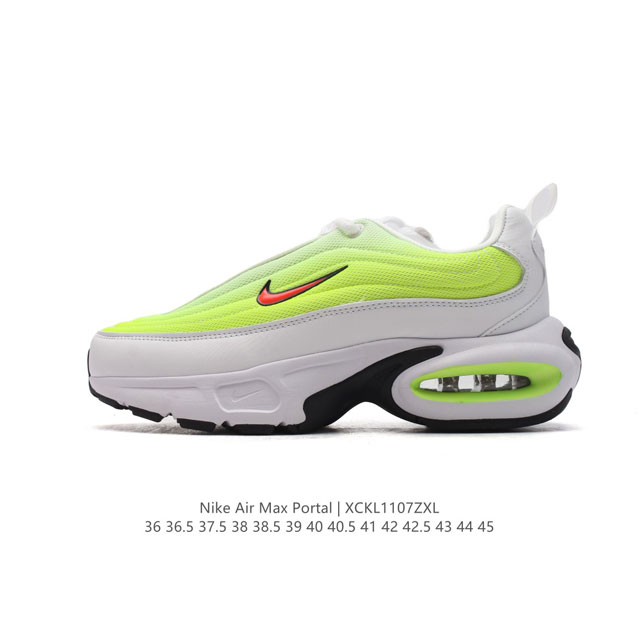 新款 耐克 NIKE AIR MAX PORTAL 休闲厚底增高气垫老爹运动鞋 2024新款鞋型 Nike Air Max Portal 跟高5公分左右 是NI