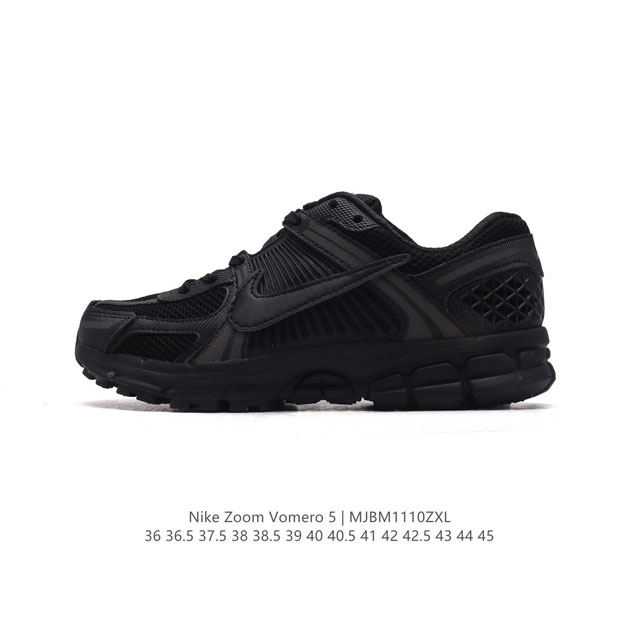 耐克 Nike 耐克夏季 ZOOM VOMERO 5 运动鞋休闲训练跑步鞋。Nike Zoom Vomero 5 男女子运动鞋妥帖包覆足部，提供透气支撑效果。耐