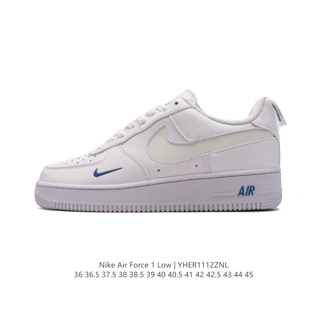 公司级 新款 Af1耐克 Nike Air Force 1 ‘07 Low 空军一号 气垫厚底增高百搭运动板鞋 原楦头原纸板 打造纯正空军版型，专注外贸渠道 全