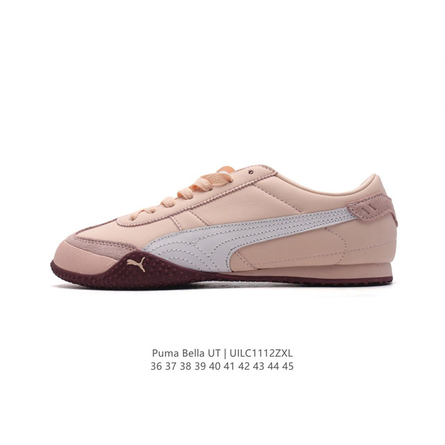 彪马 Puma Bella Ut 时尚百搭 舒适 防滑 低帮 生活休闲鞋 薄底鞋。继将 Speedcat Og 带回后，Puma 再以档案室的经典鞋型 Bell