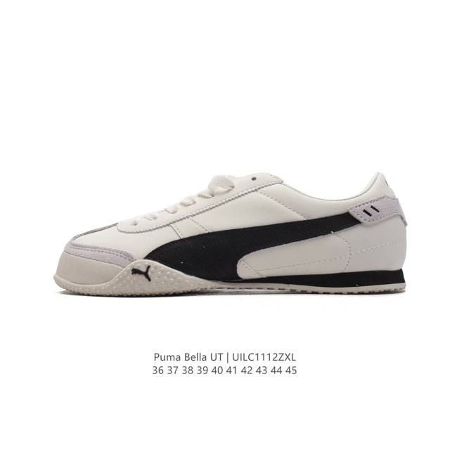 彪马 Puma Bella Ut 时尚百搭 舒适 防滑 低帮 生活休闲鞋 薄底鞋。继将 Speedcat Og 带回后，Puma 再以档案室的经典鞋型 Bell