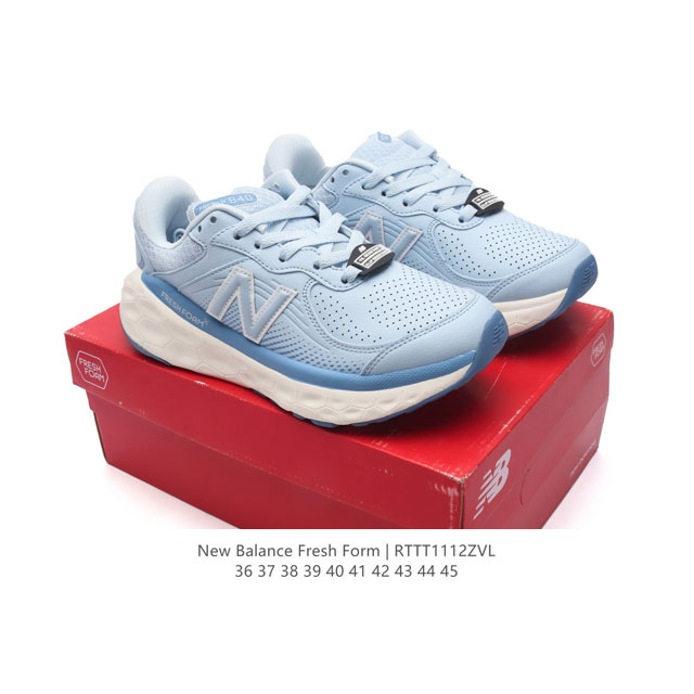 公司级 新百伦 [New Balance] Fresh Form 男女士运动鞋 厚底增高跑鞋，这款跑鞋不仅有着以大数据为基础的fresh Foam虎蜂大底，还有