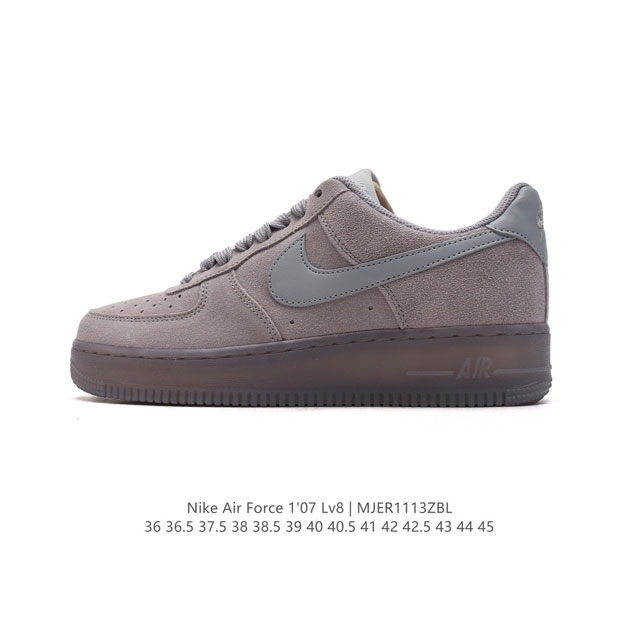 公司级 新款 Af1耐克 Nike Air Force 1 ‘07 Low 空军一号 气垫厚底增高百搭运动板鞋 原楦头原纸板 打造纯正空军版型，专注外贸渠道 全