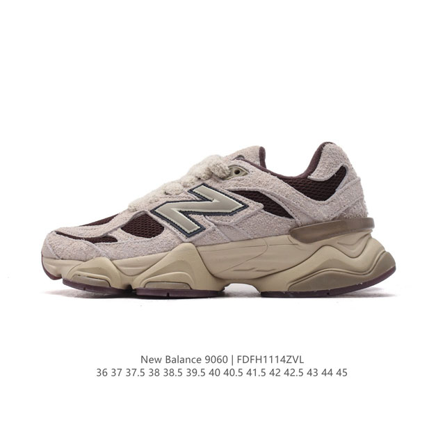 Nb 新百伦 New Balance Nb9060小象蹄男女款9060舒适百搭老爹鞋。全新 9060 款式将经典风格与现代设计融合到日常多功能性中。 9060