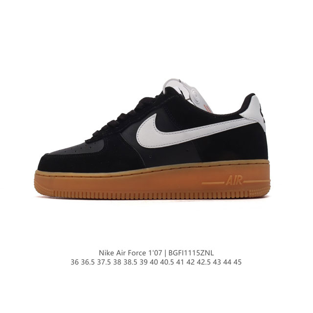 公司级 Af1耐克 Nike Air Force 1 ‘07 Low 空军一号 厚底增高百搭运动板鞋 原楦头原纸板 打造纯正空军版型，专注外贸渠道 全掌内置蜂窝