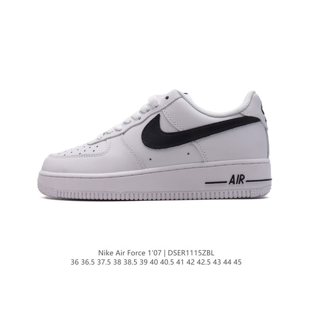 公司级 新款 Af1耐克 Nike Air Force 1 ‘07 Low 空军一号 气垫厚底增高百搭运动板鞋 原楦头原纸板 打造纯正空军版型，专注外贸渠道 全