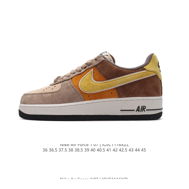 公司级 新款 Af1耐克 Nike Air Force 1 ‘07 Low 空军一号 气垫厚底增高百搭运动板鞋 原楦头原纸板 小白鞋 打造纯正空军版型，专注外贸