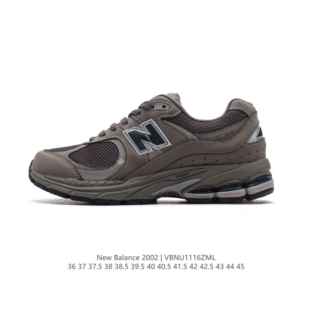 公司级 新百伦 New Balance 2002R 跑鞋 男女运动鞋厚底老爹鞋。沿袭了面世之初的经典科技，以 Encap 中底配以升级版 N-Ergy 缓震物料