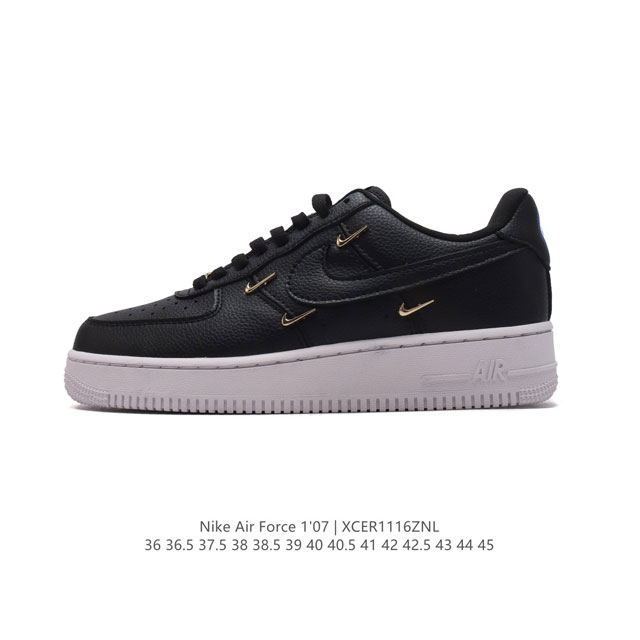 公司级 Af1耐克 Nike Air Force 1 ‘07 Low 空军一号 厚底增高百搭运动板鞋 原楦头原纸板 打造纯正空军版型，专注外贸渠道 全掌内置蜂窝