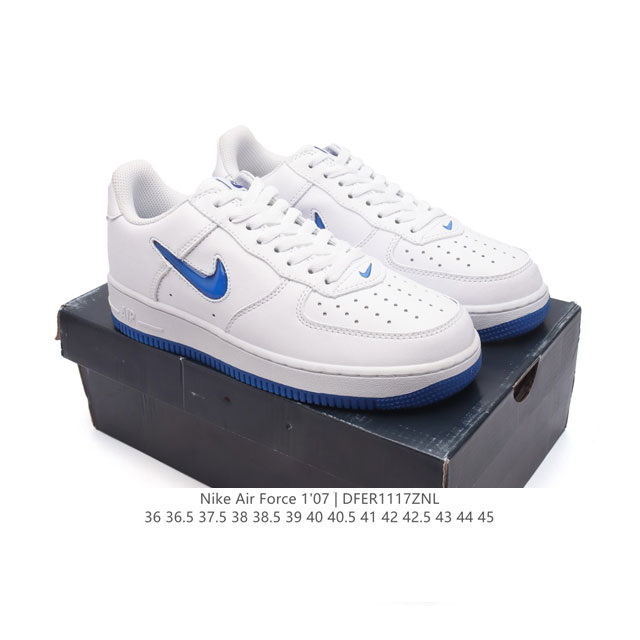 公司级 Af1耐克 Nike Air Force 1 ‘07 Low 空军一号 厚底增高百搭运动板鞋 原楦头原纸板 打造纯正空军版型，专注外贸渠道 全掌内置蜂窝